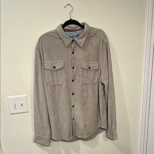 True Grit Beige Corduroy Shirt